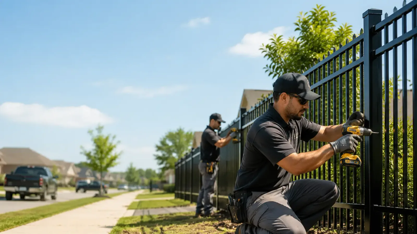 Metal Fence Installation in Montague, MI